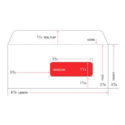 how to measure envelopes